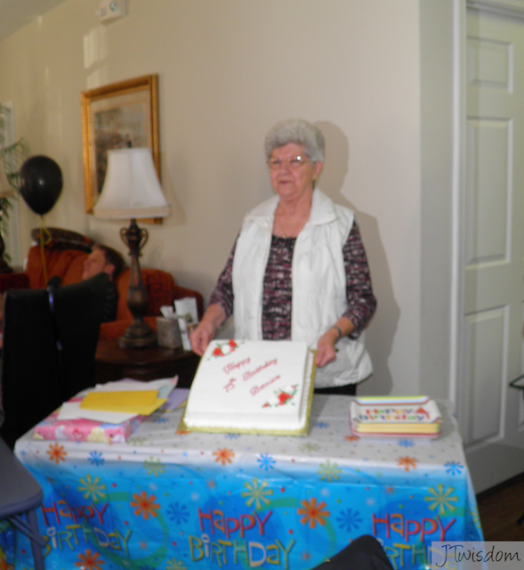 OLYMPUS DIGITAL CAMERA My mother in law's 75th birthday!
