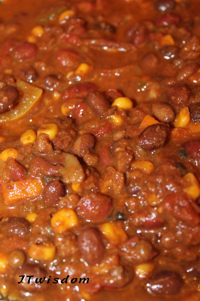 RECIPE JTs Easy Chili Bubbling with Elegance and Grace